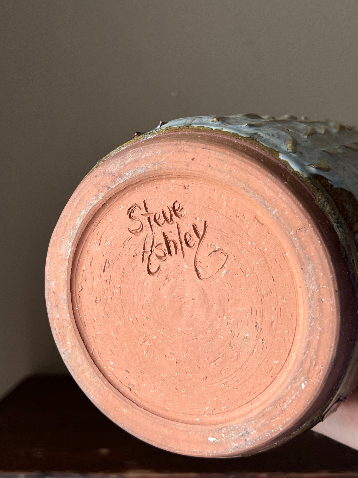 Tall Studio Pottery Vessel