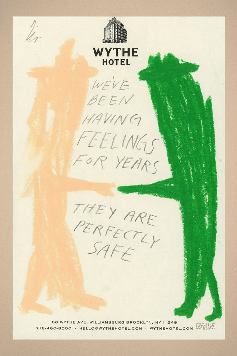 Feelings Are Perfectly Safe Art Print