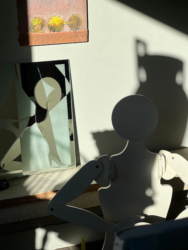 Original Still Life on Canvas with Yellow