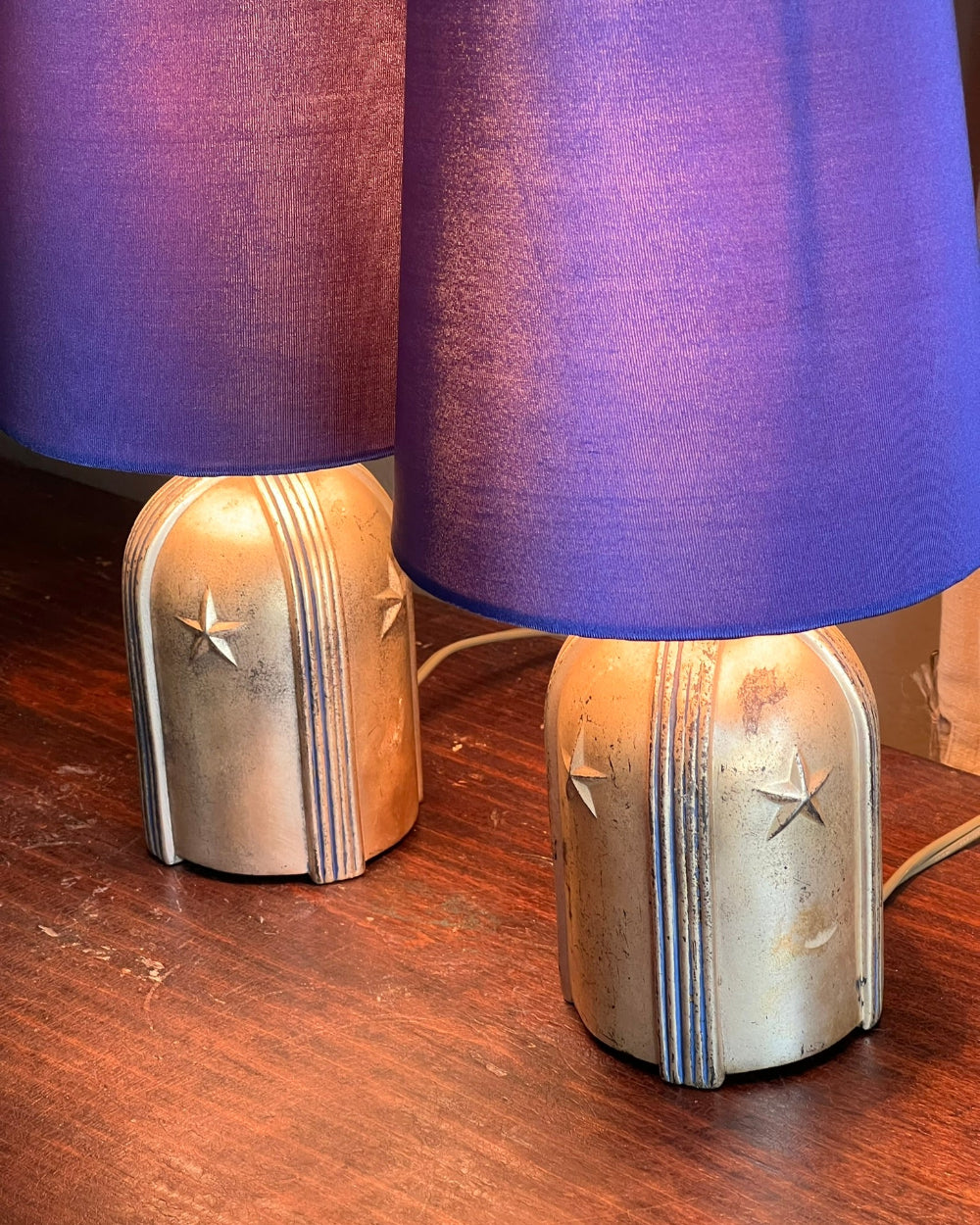 Small Star Studded Accent Lamps