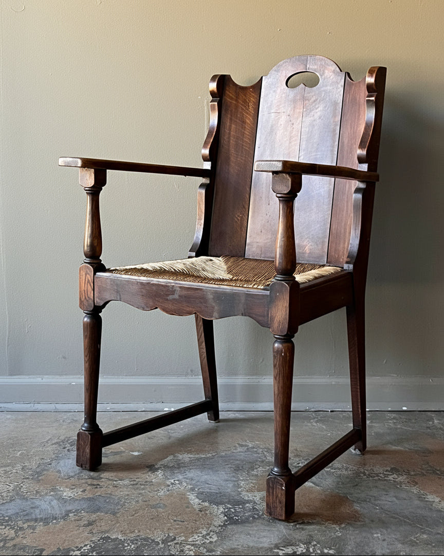 English Oak Wainscot Chair