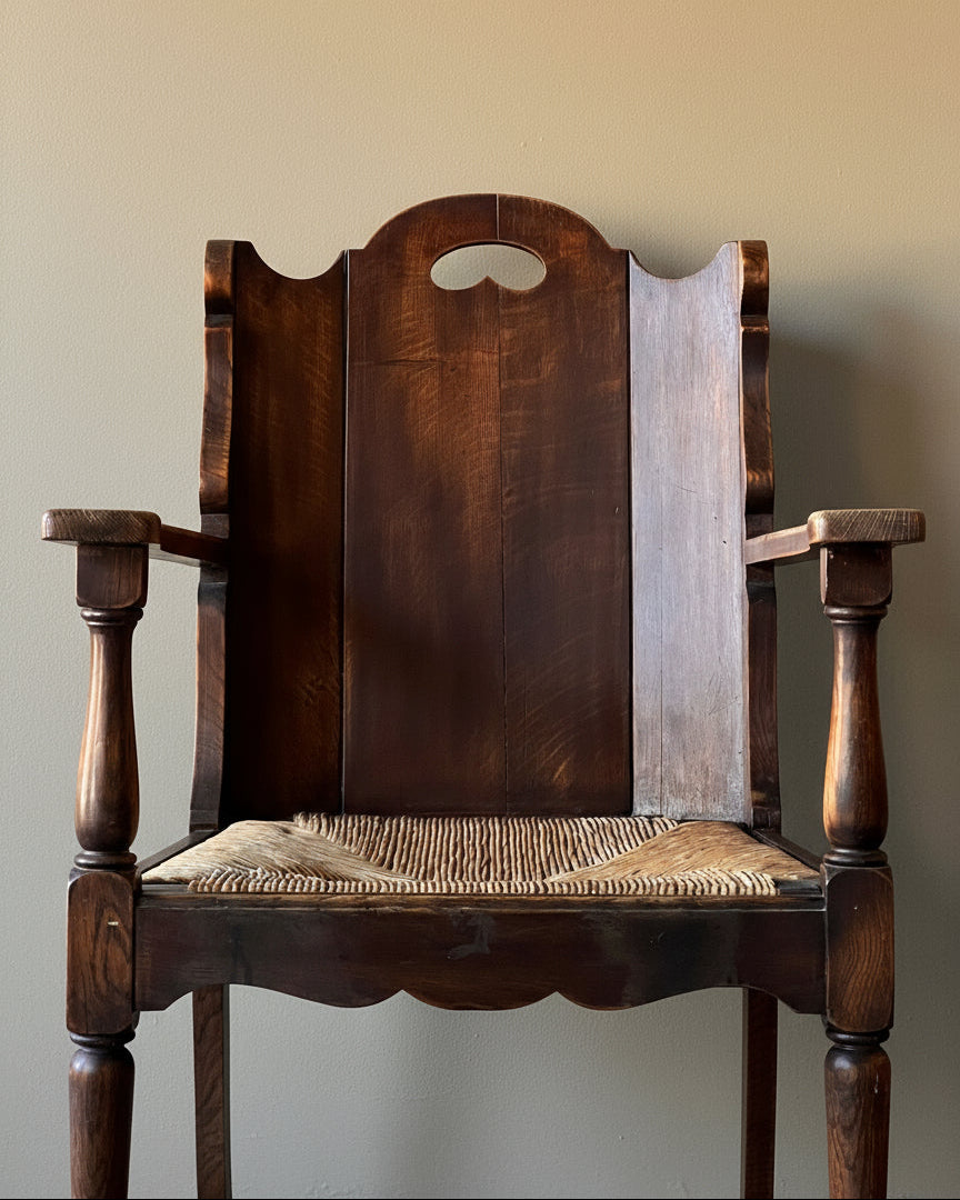 English Oak Wainscot Chair