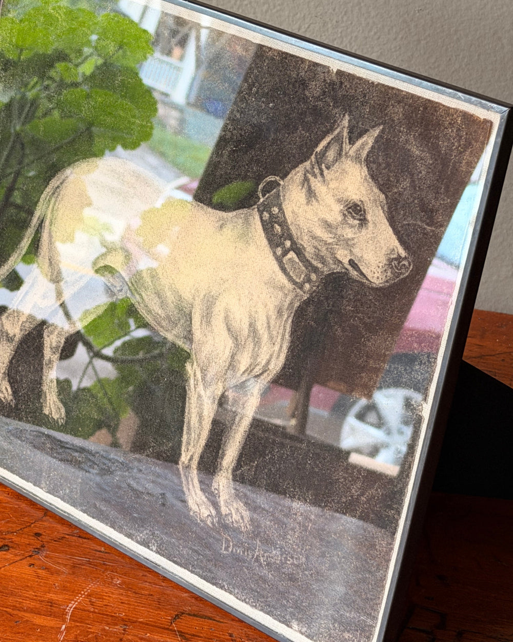 Original Charcoal of Bull Terrier