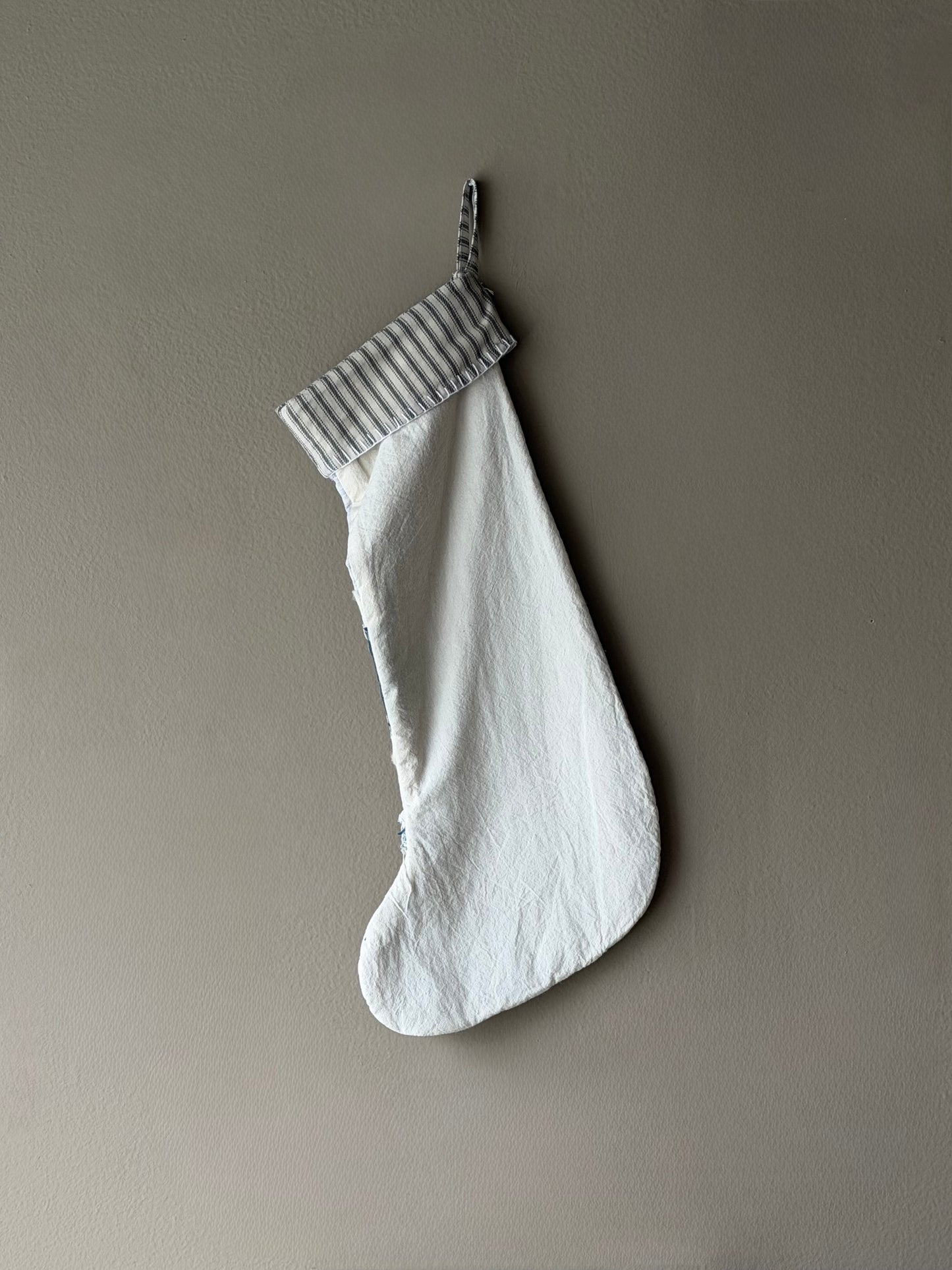 Collaged Stocking no.2 | Hadley Clark