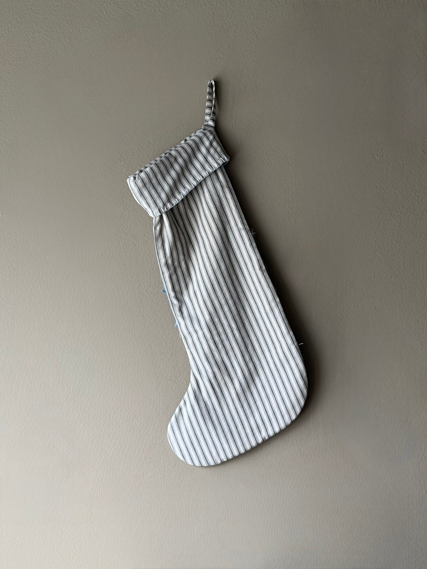 Collaged Stocking no.4 | Hadley Clark
