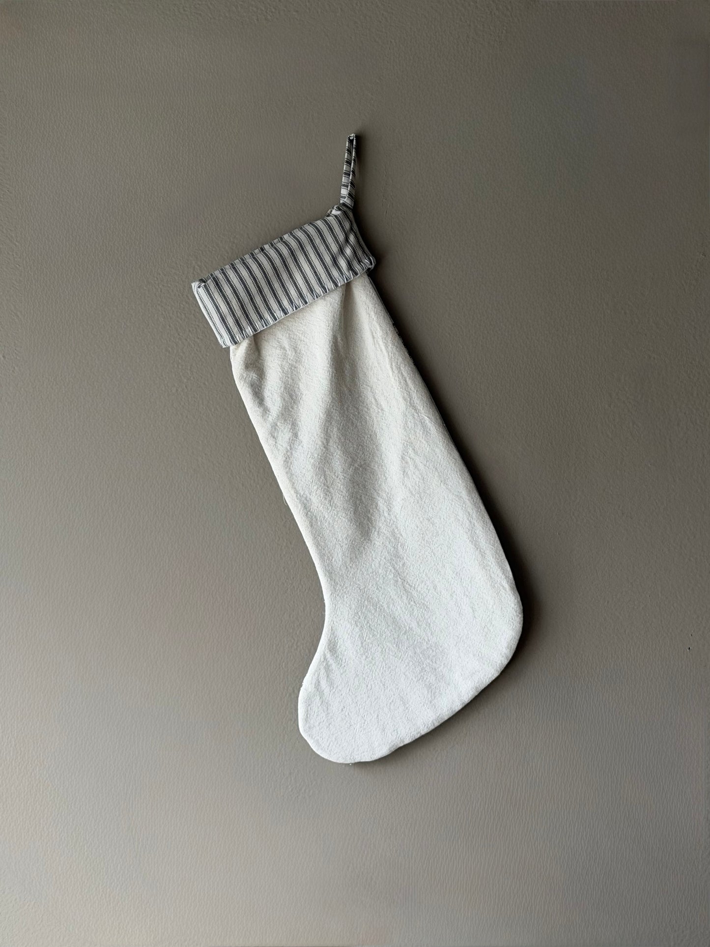 Collaged Stocking no.5 | Hadley Clark