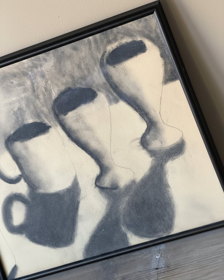 Framed Still Life With Vessels