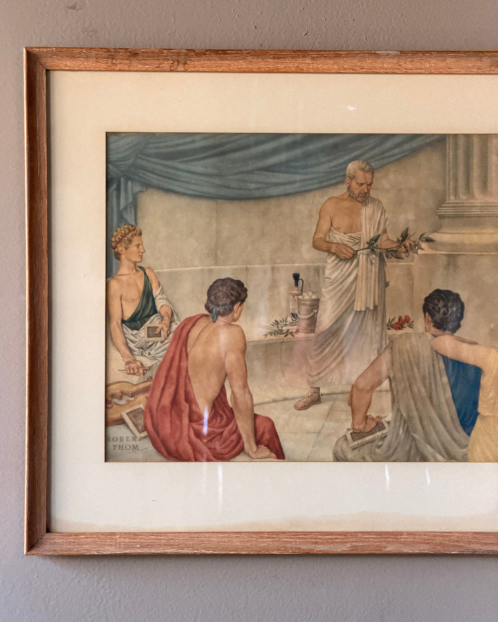Framed Print of Theophrastus