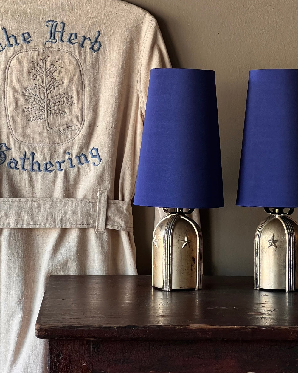 Small Star Studded Accent Lamps