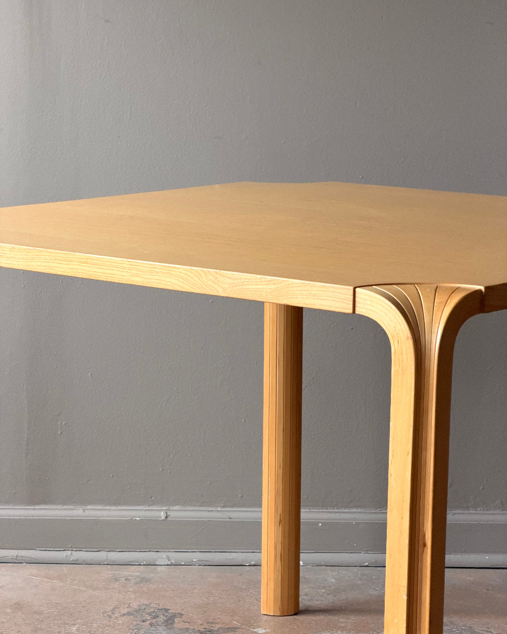 Fan Leg Dining Table by Alvar Aalto
