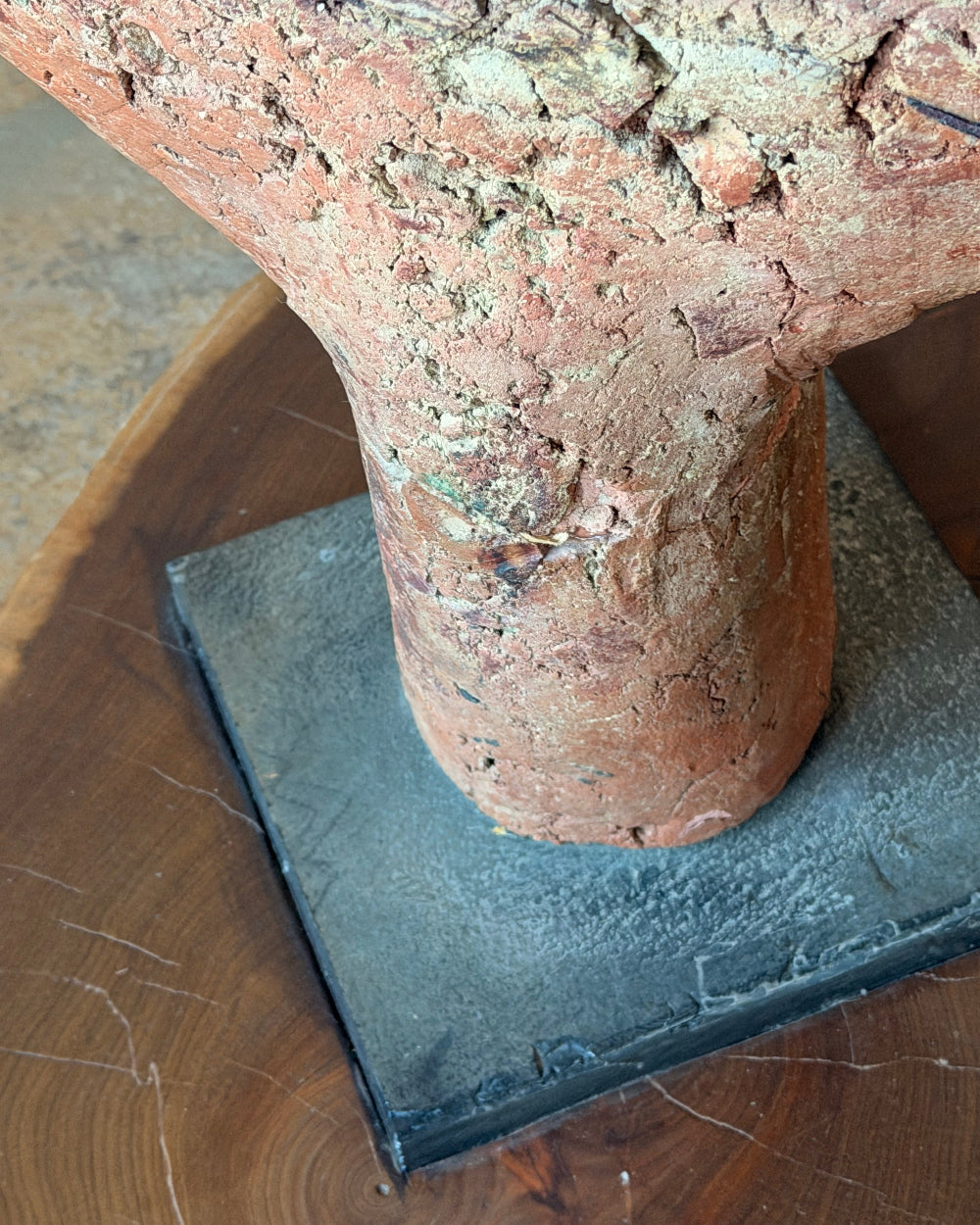 Large Brutalist Ceramic Sculpture