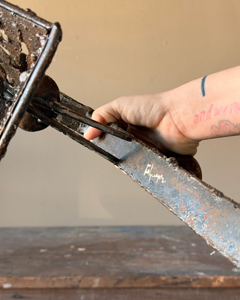 Brutalist Candelabra