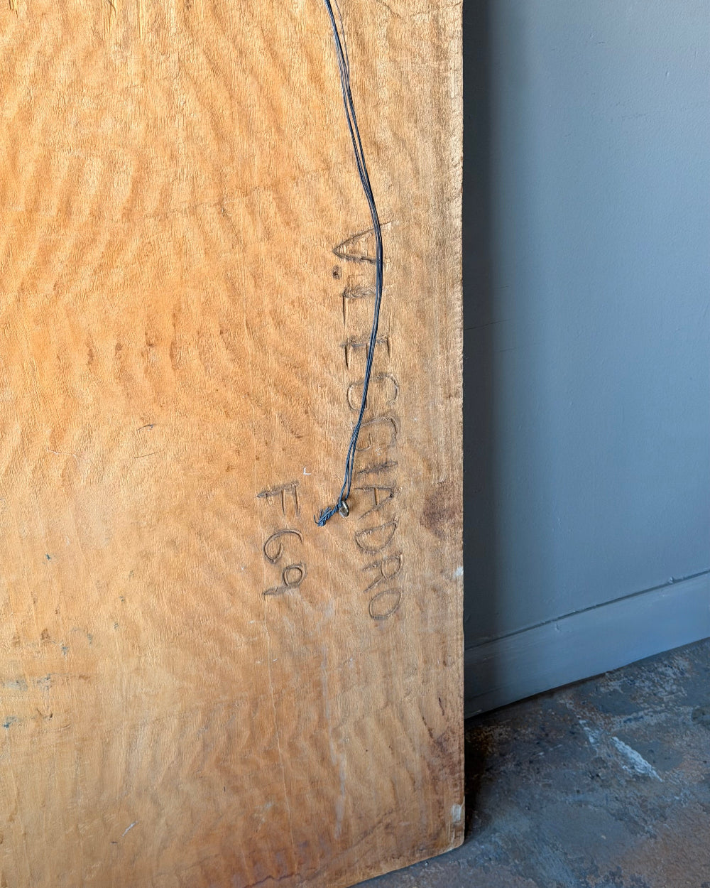 Carved Wood Relief With Nudes