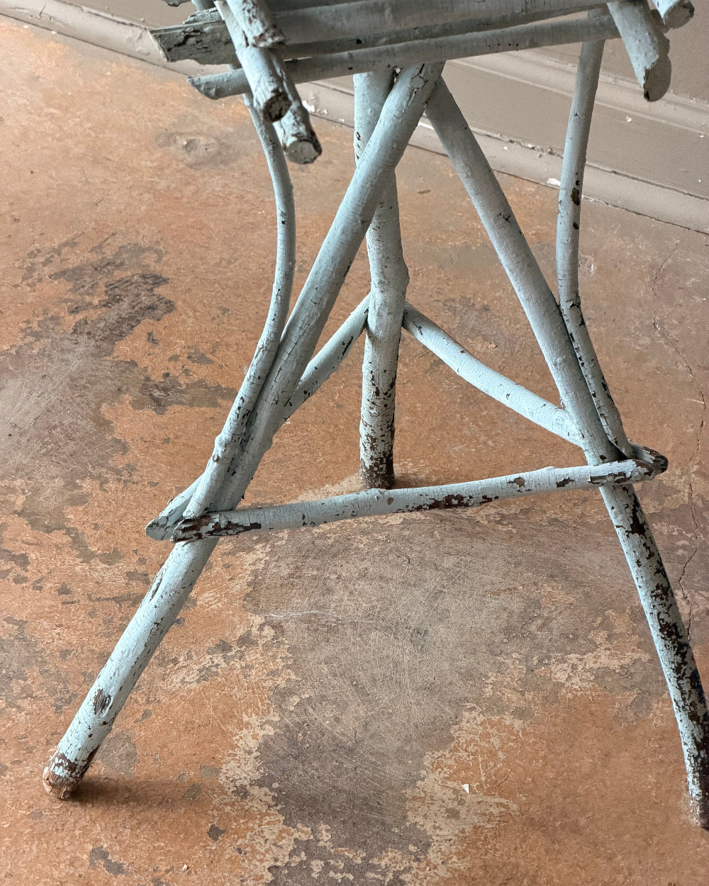 Twig Planter In Pale Blue