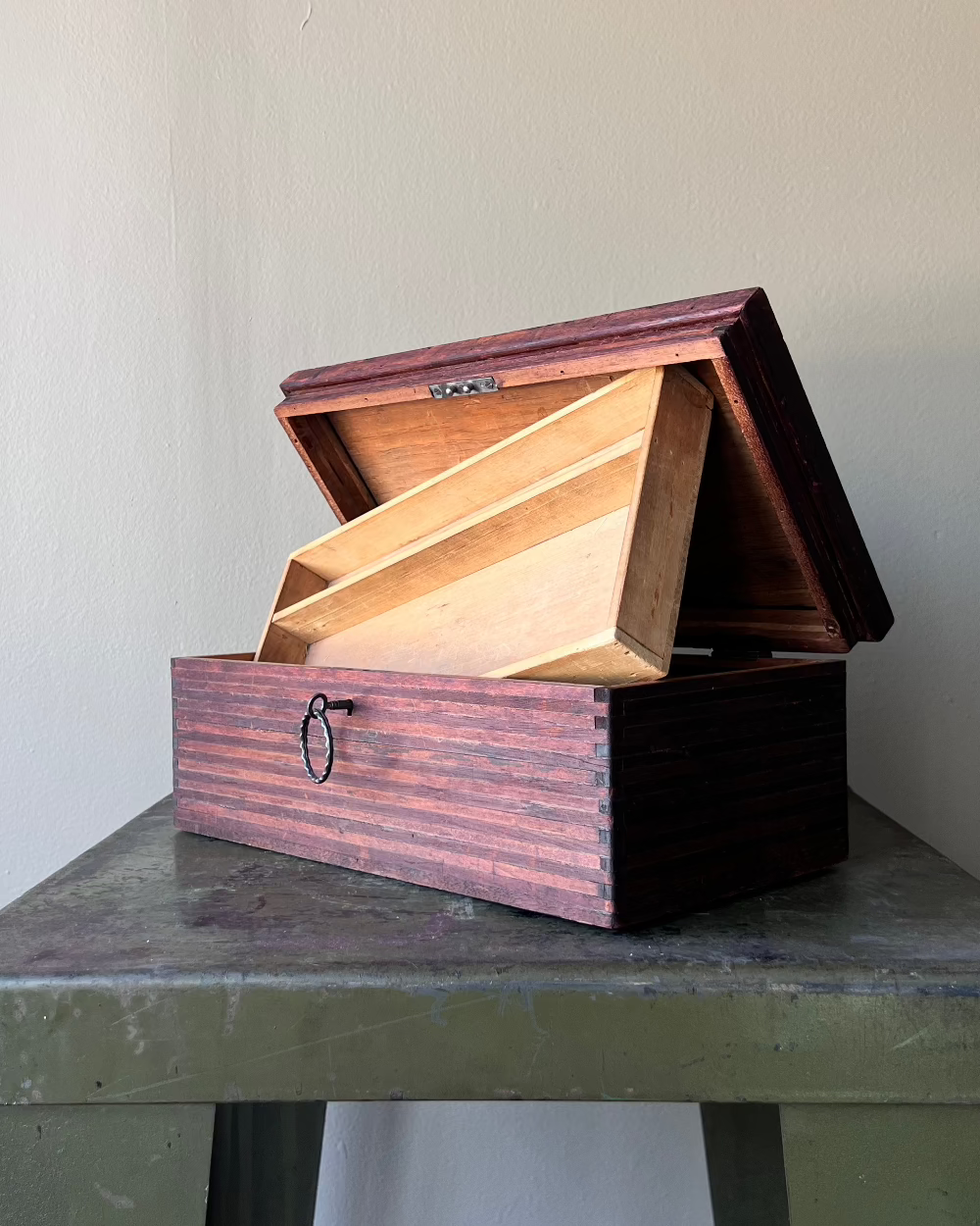Marquetry Jewelry Box