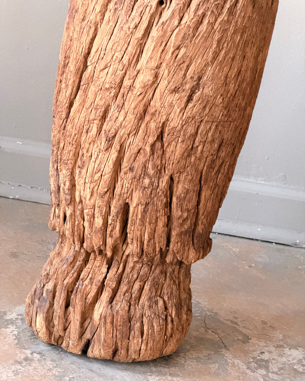 Old Wood Mortar | Planter