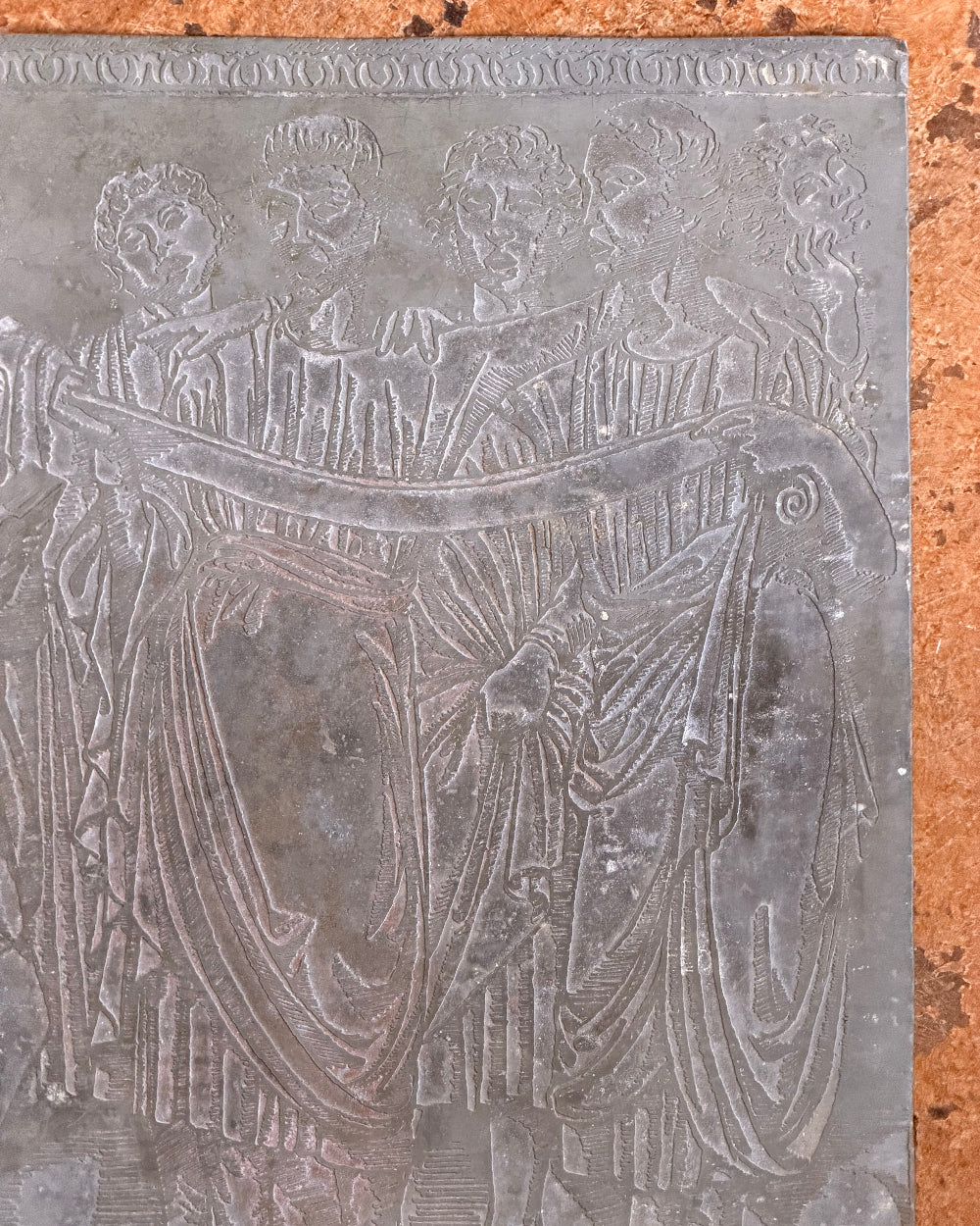 Classical Roman Metal Relief