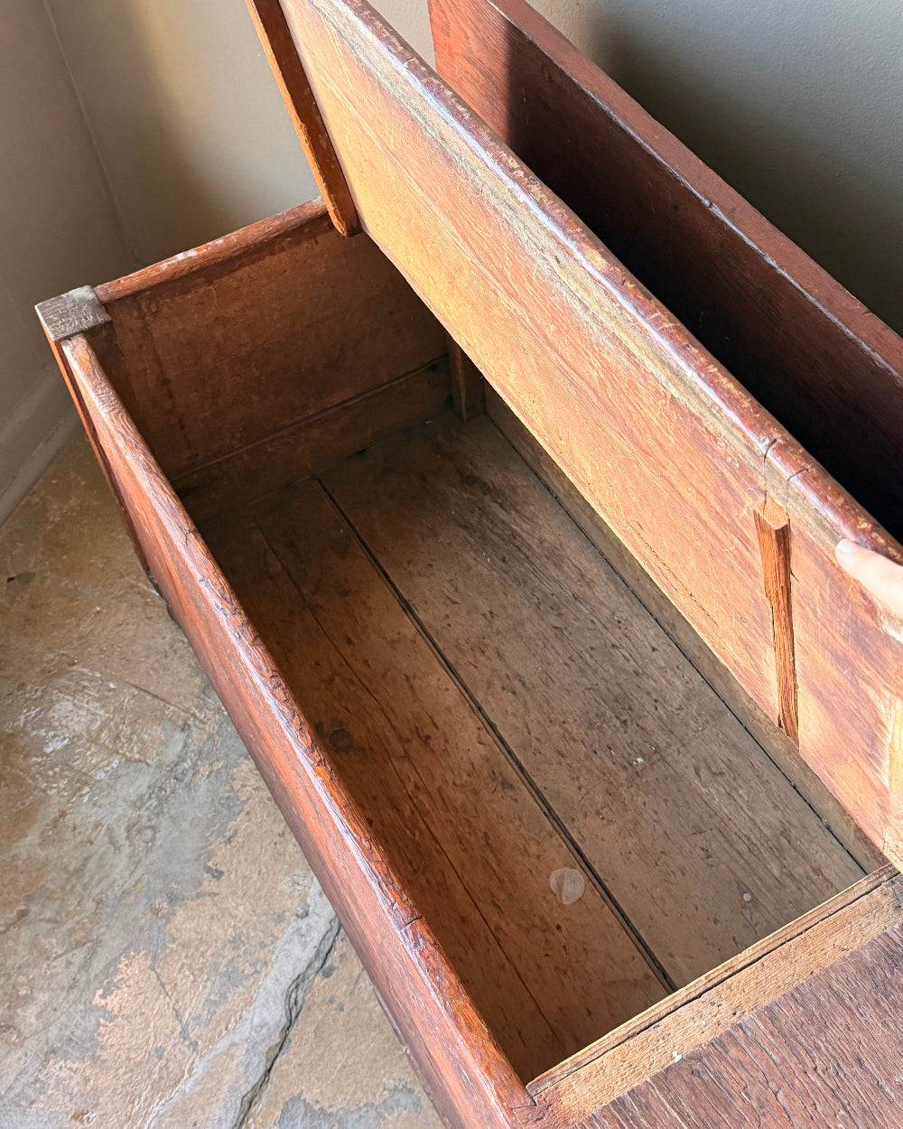 Shaker Style Storage Bench
