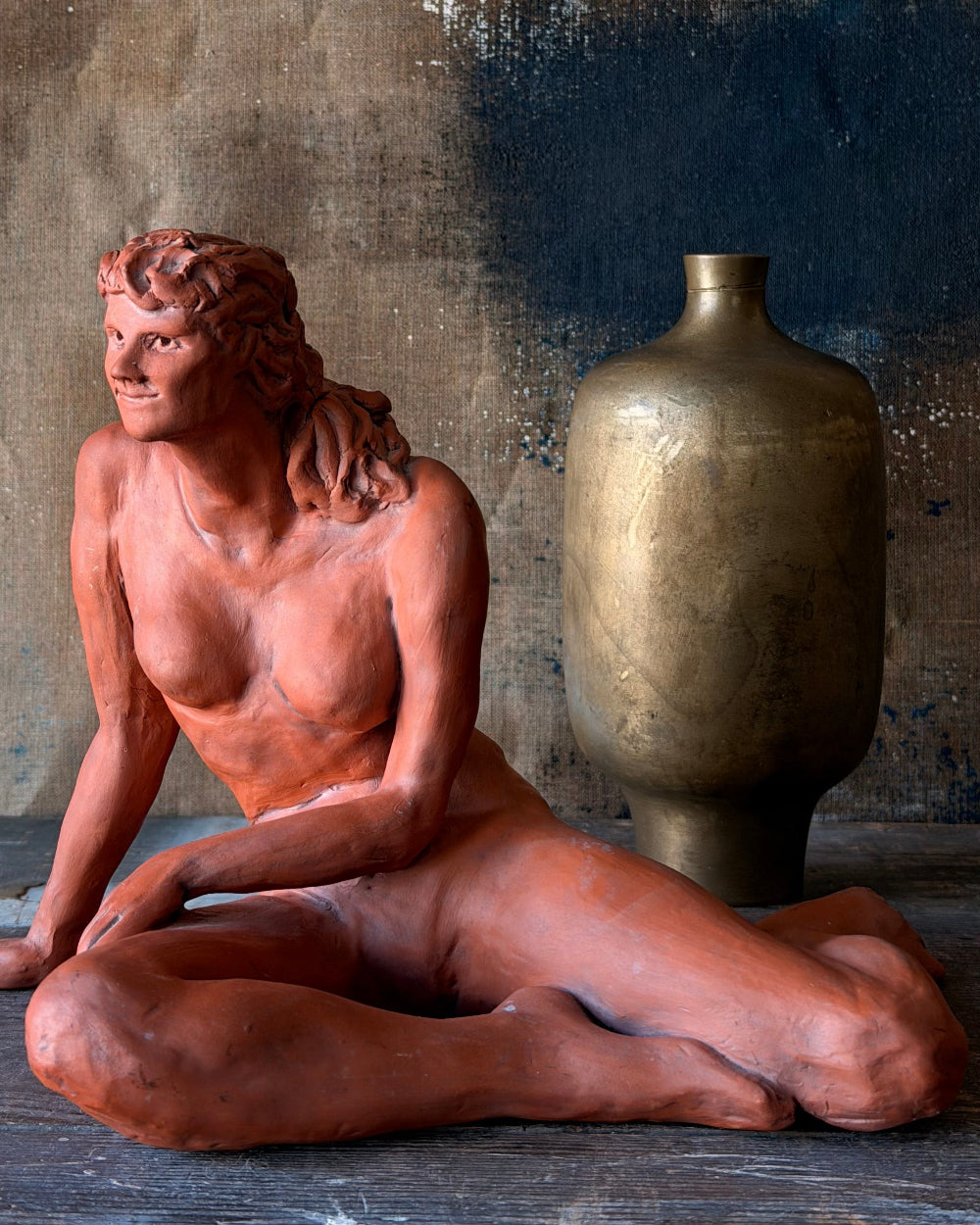 Nude Figure in Resting Pose