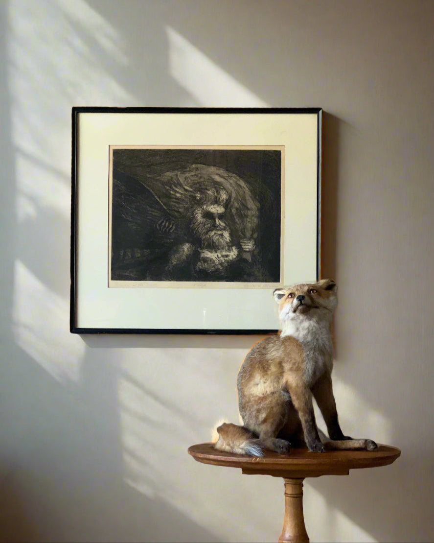 'Borias of the North' Framed Etching