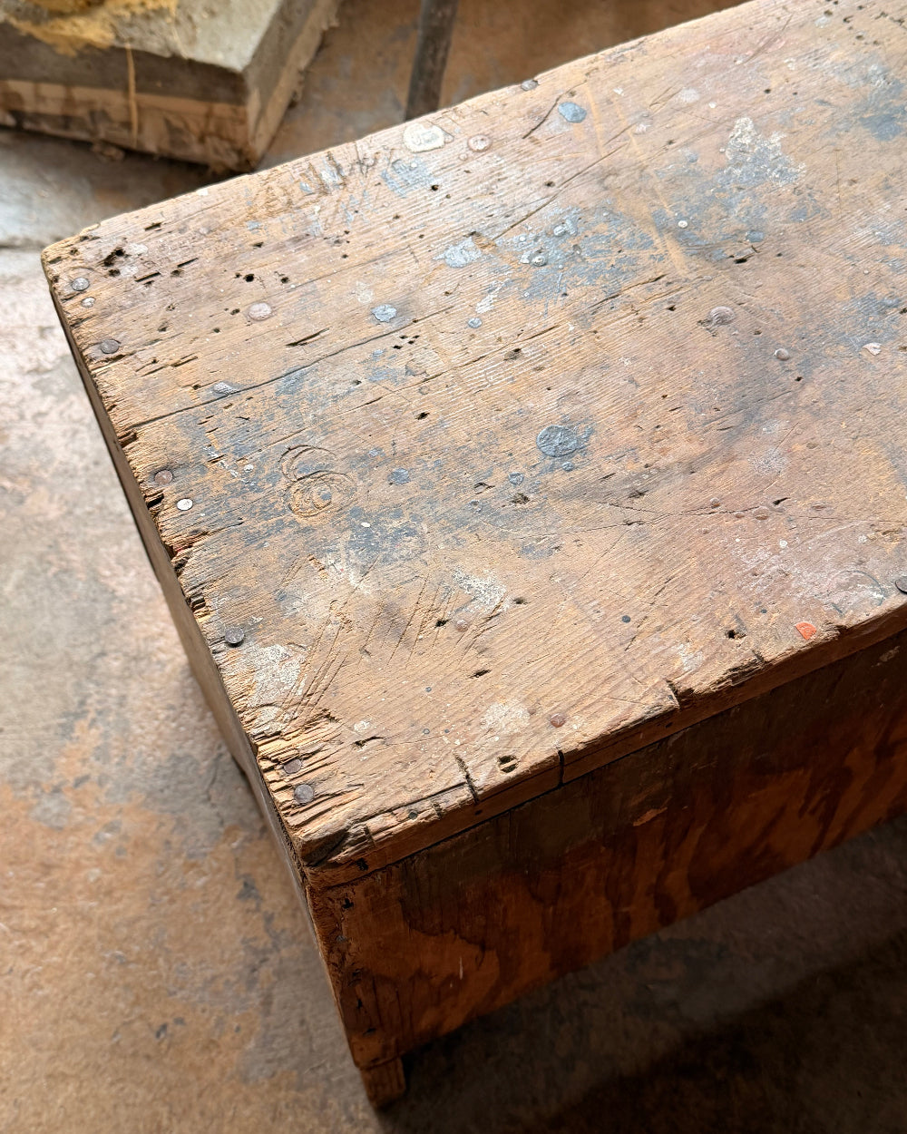 Vintage Plywood Bench