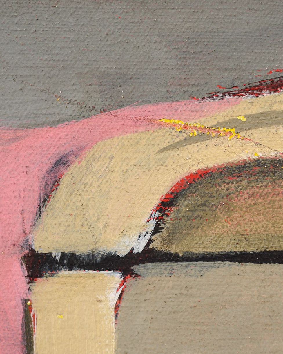 Vintage Original Framed Abstract