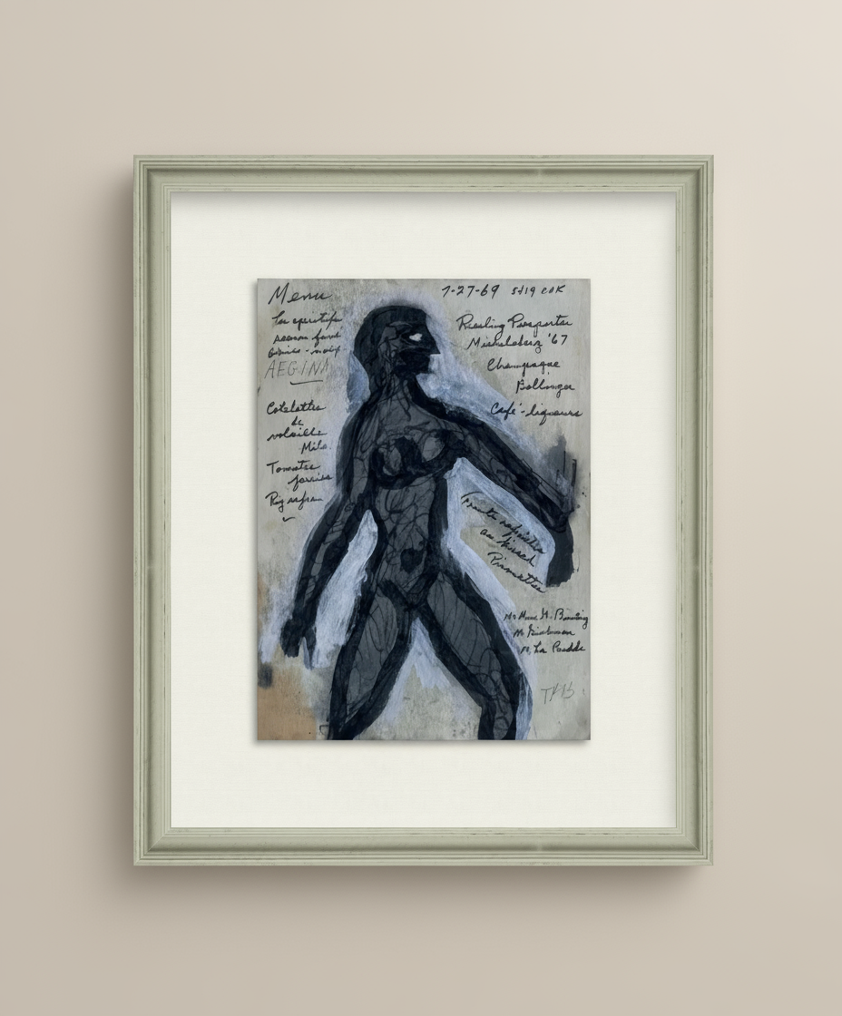 1969 Original Thanksgiving Menu