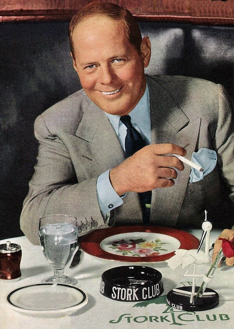 Vintage Stork Club Ashtray