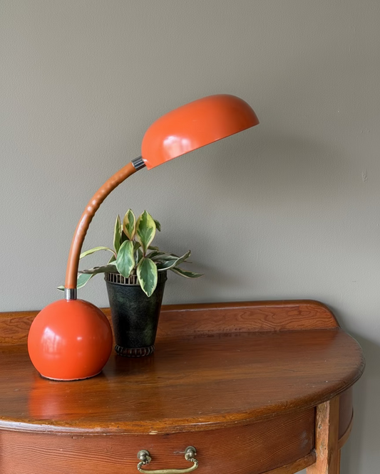 Space Age Wrapped Gooseneck Lamp