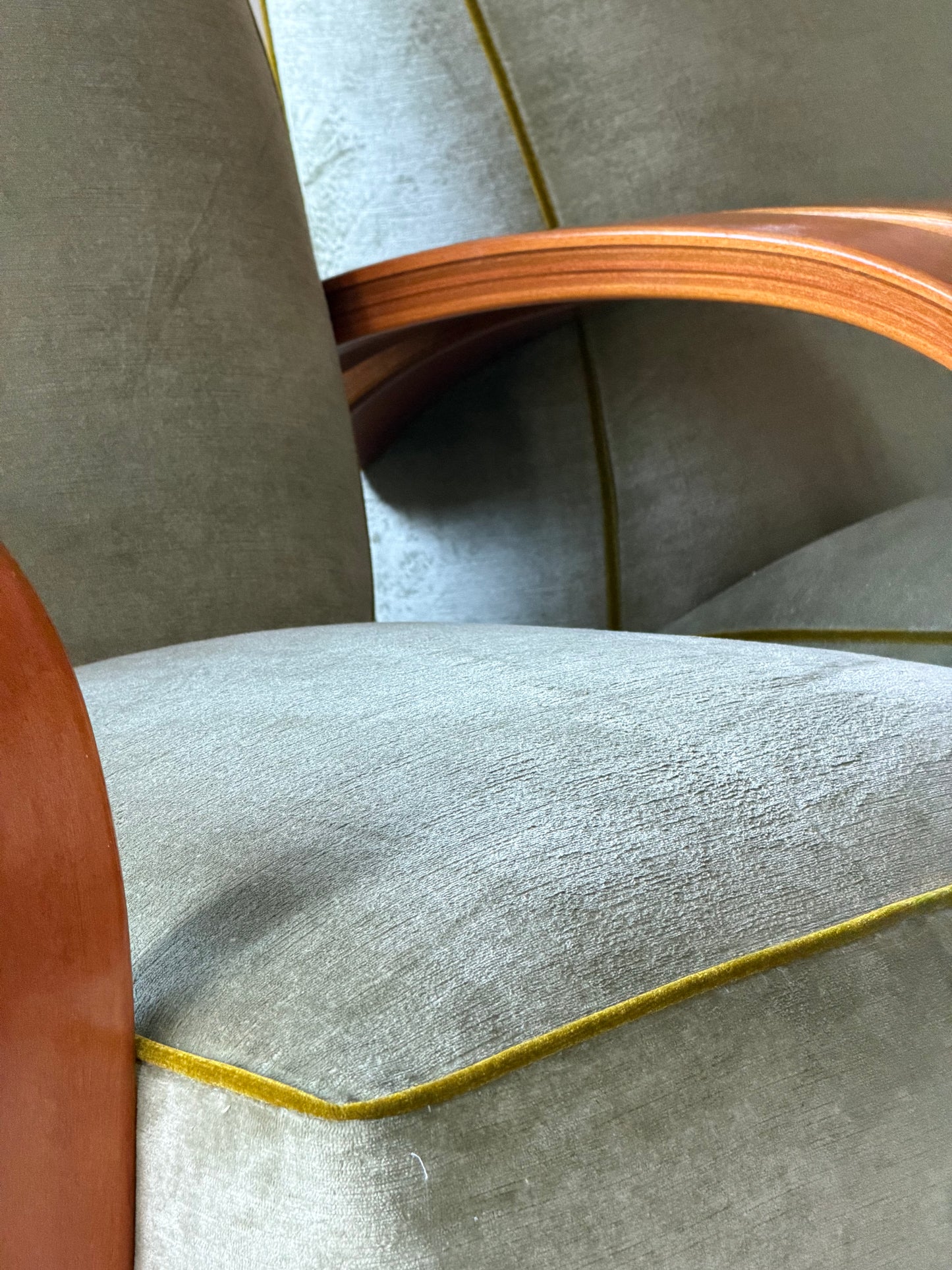 Art Deco Bentwood Club Chairs