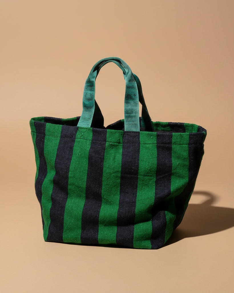 Recycled Canvas Bag in Green