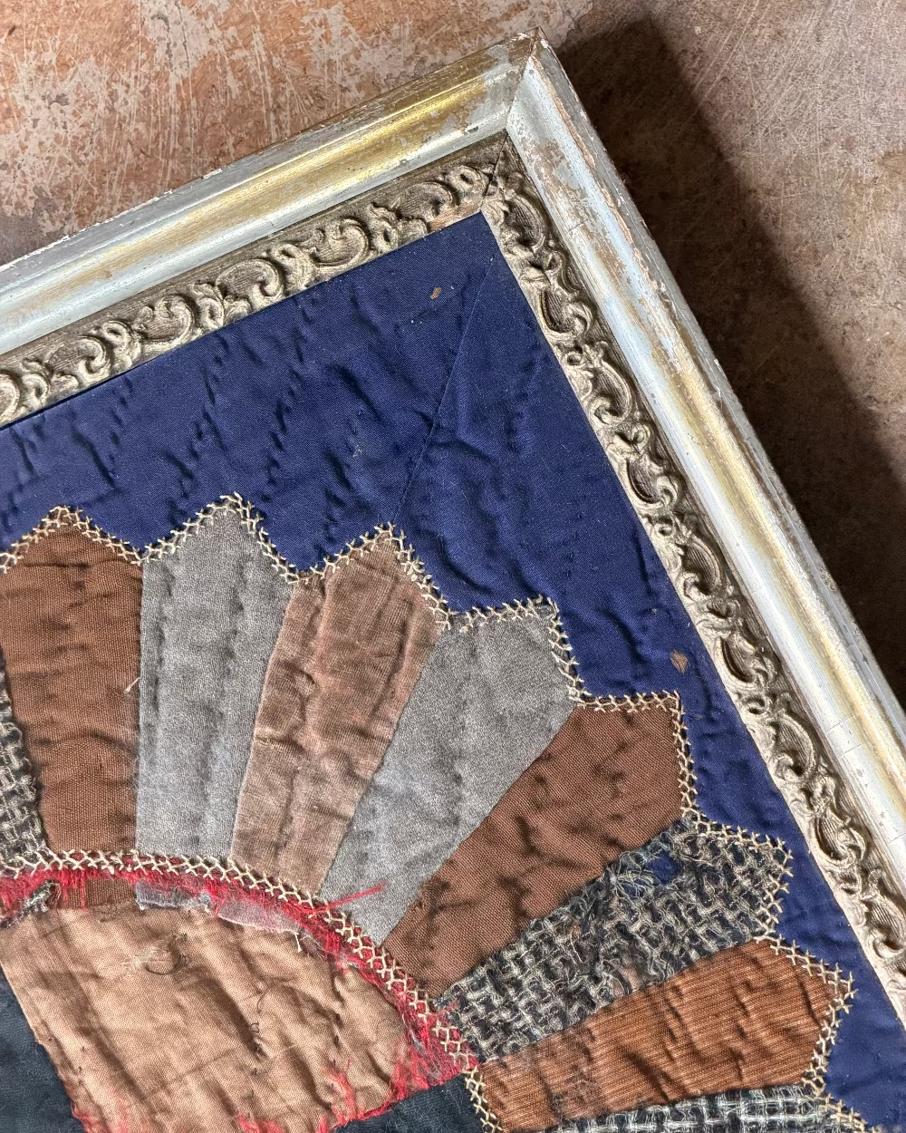 Large Quilt Square In Frame
