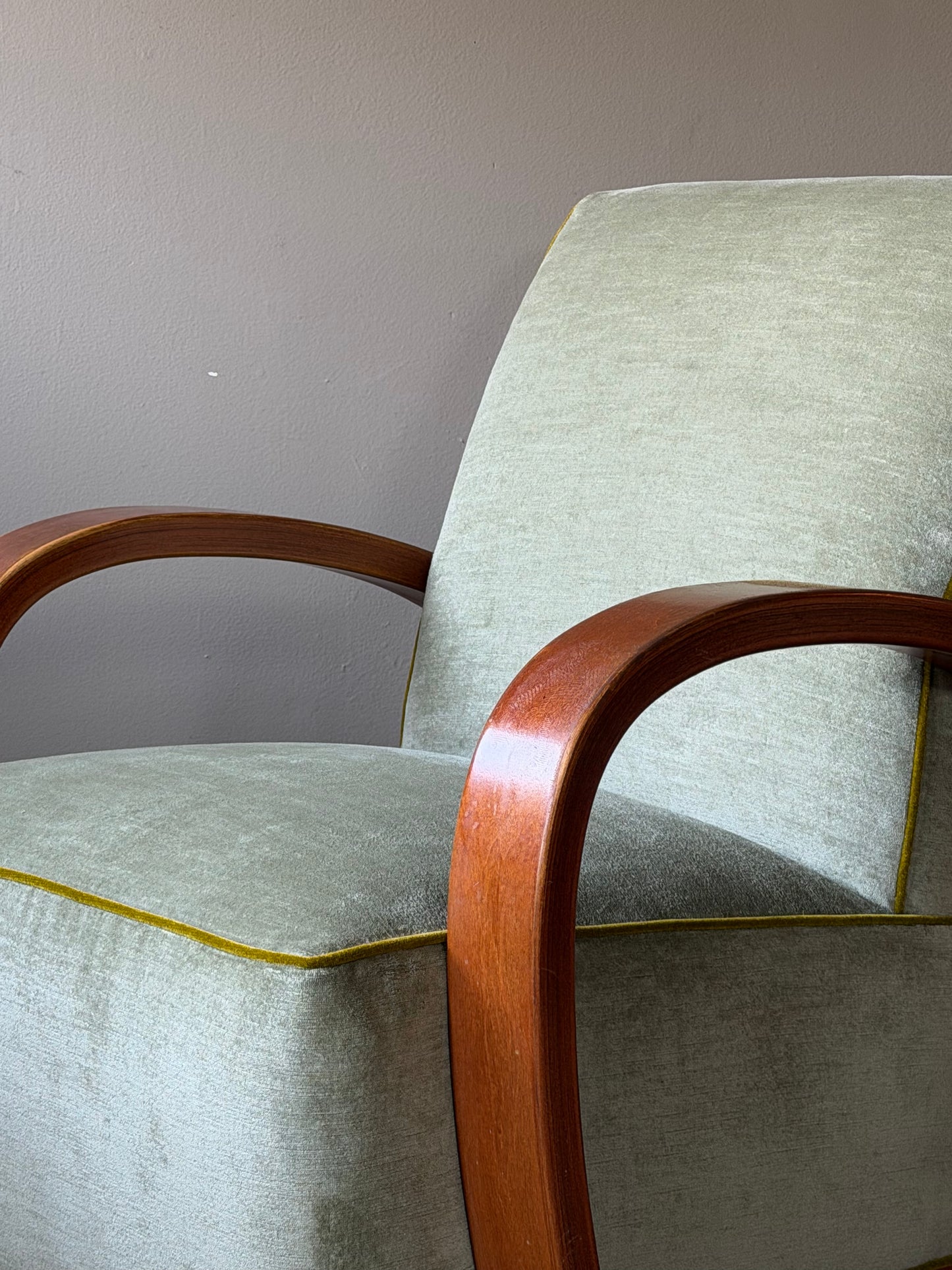 Art Deco Bentwood Club Chairs