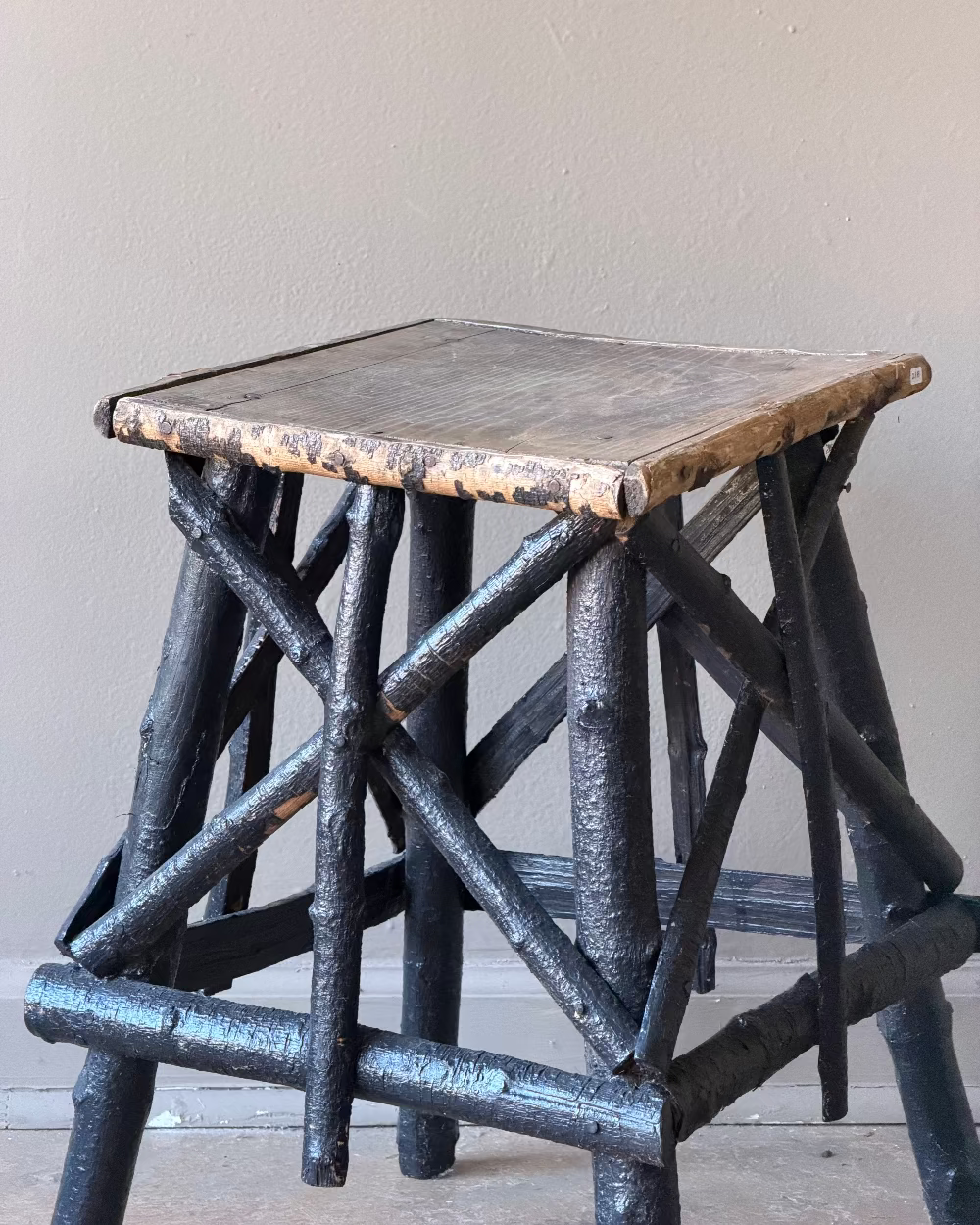 Painted Adirondack Side Table
