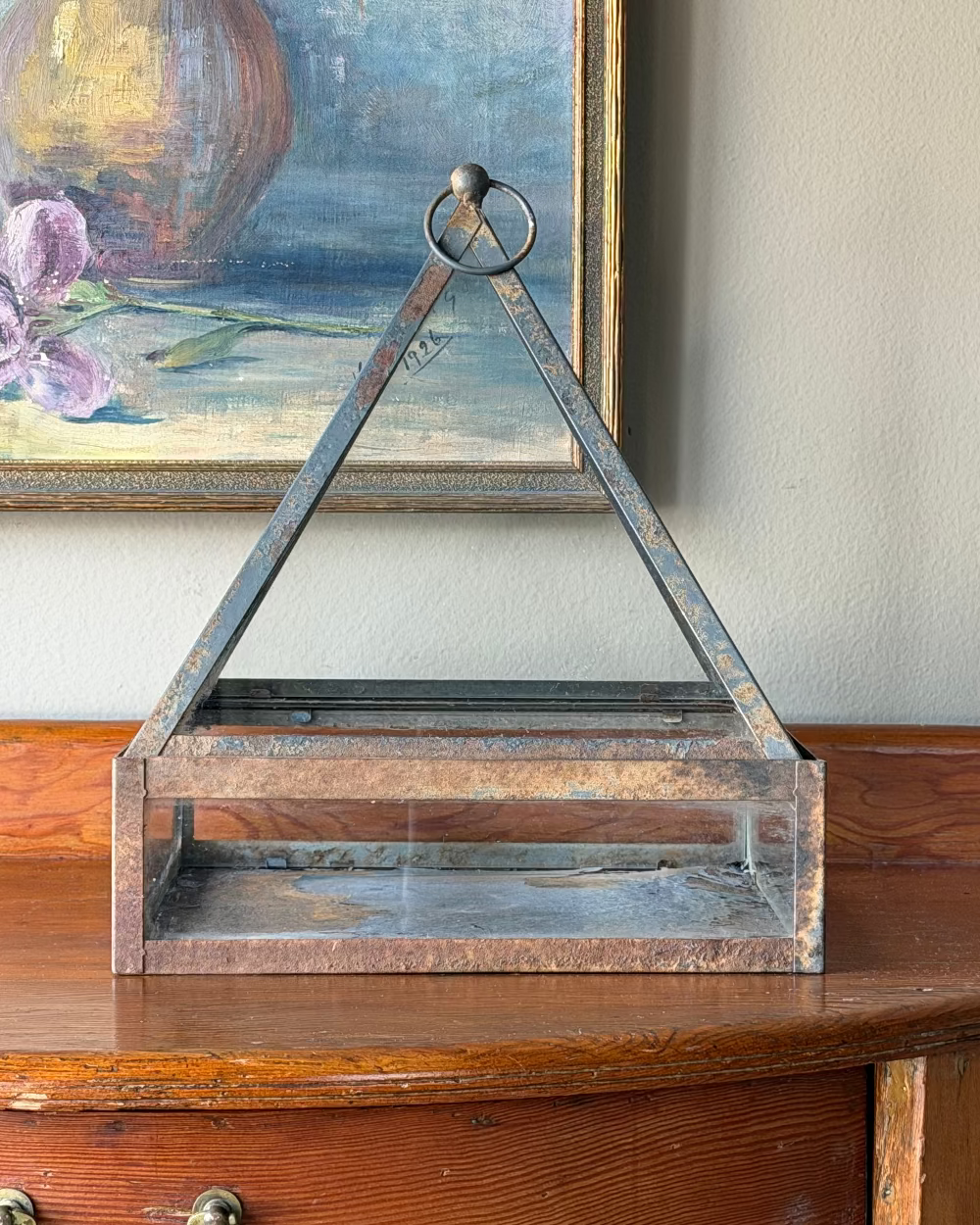 Metal & Glass Terrarium