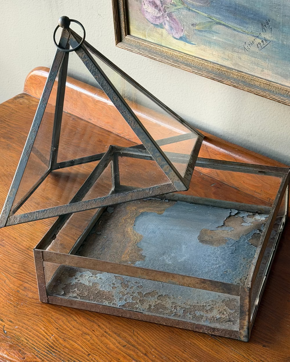 Metal & Glass Terrarium