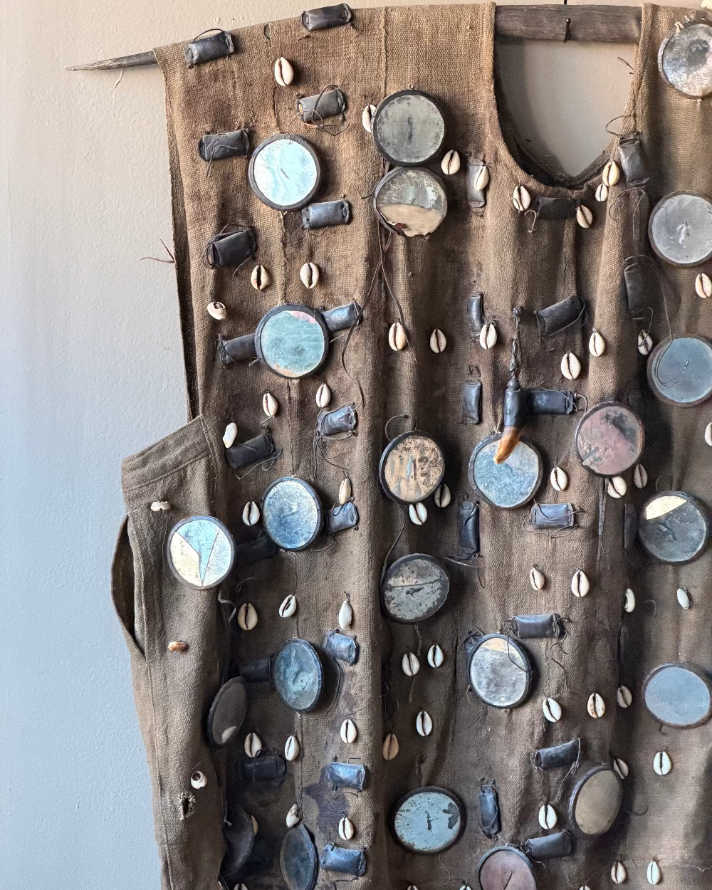 African Hunting Tunic on Horn