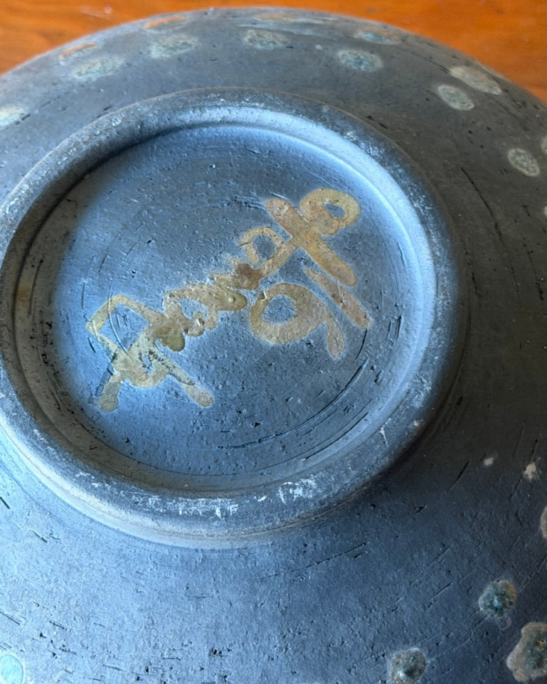 Studio Pottery Canister with Lid