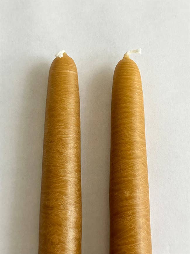 French Taper Candles - Tobacco