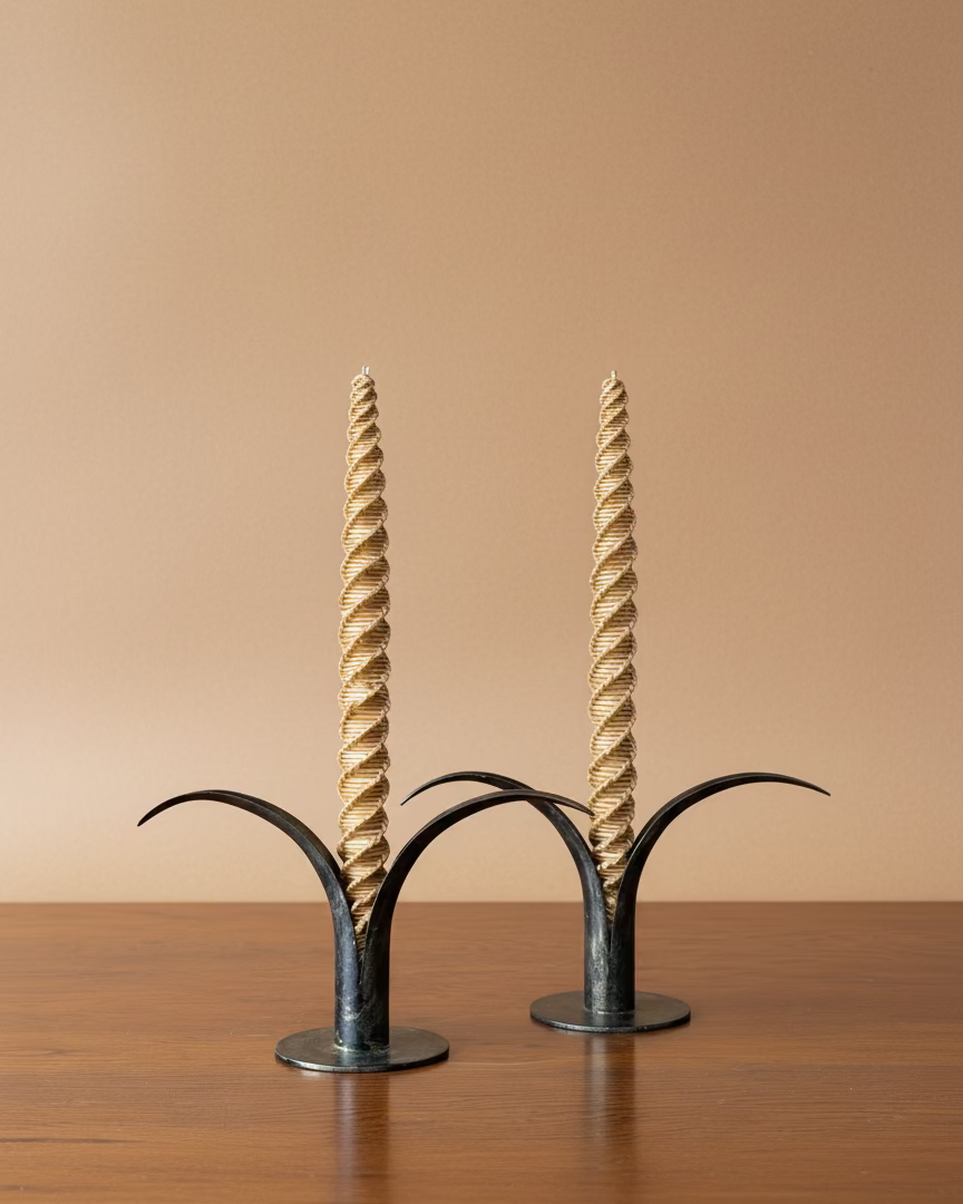 'Liljan' Candlesticks by Ivar Åhlenius Björk