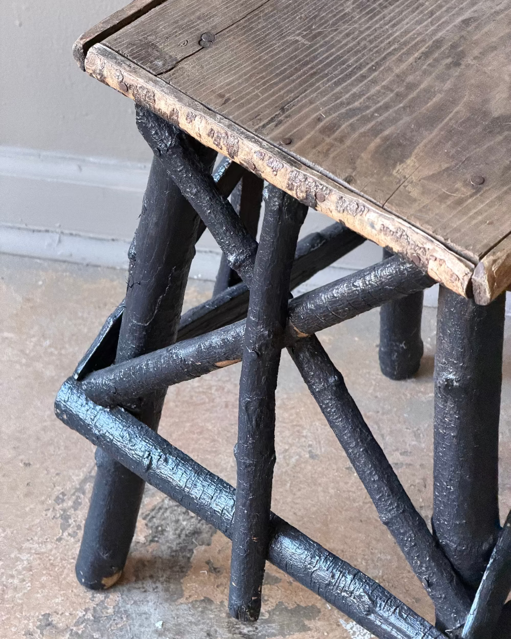 Painted Adirondack Side Table