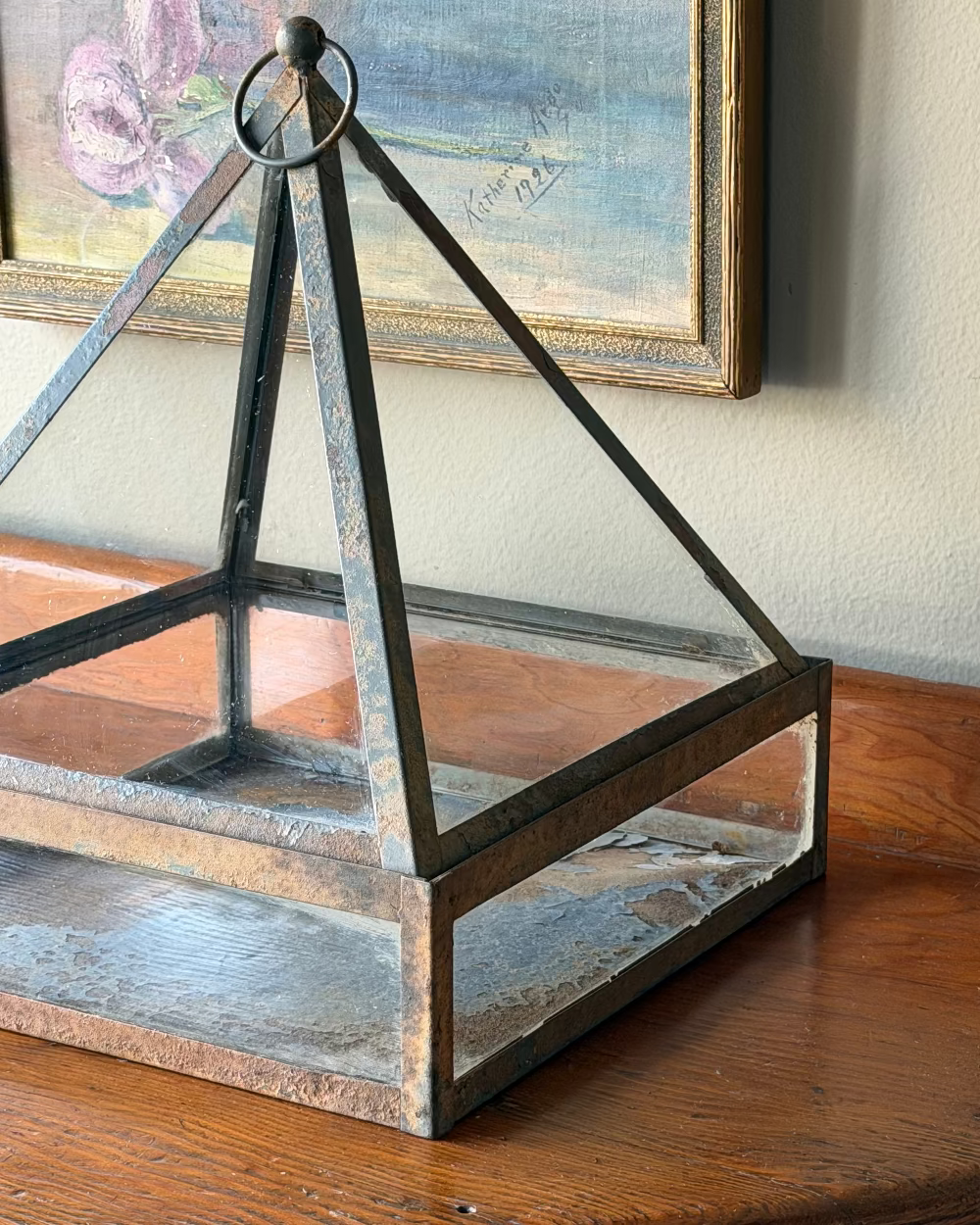 Metal & Glass Terrarium