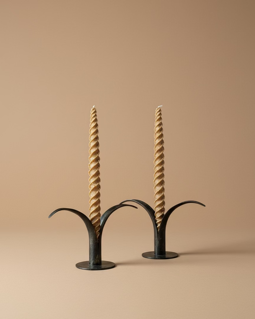 'Liljan' Candlesticks by Ivar Åhlenius Björk