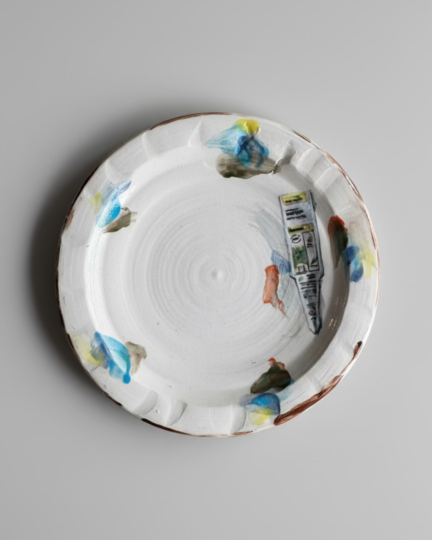 Plate no.2 | My Husband's Ceramics