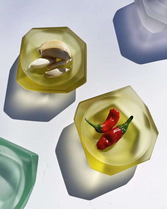 Glass Salt Cellar