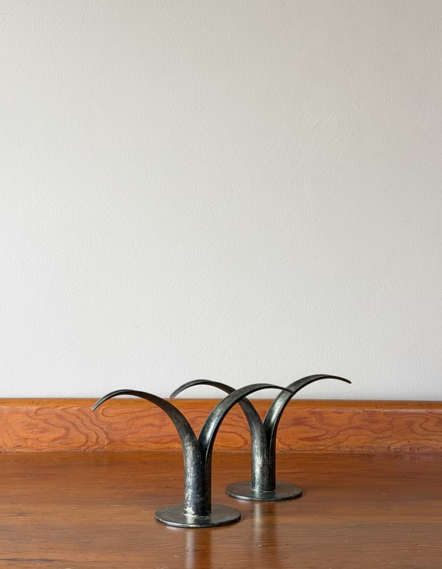'Liljan' Candlesticks by Ivar Åhlenius Björk