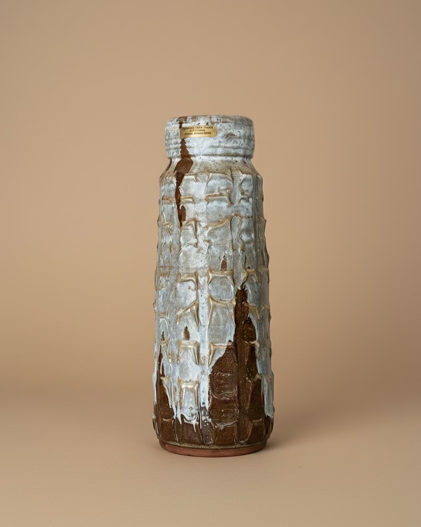 Tall Studio Pottery Vessel