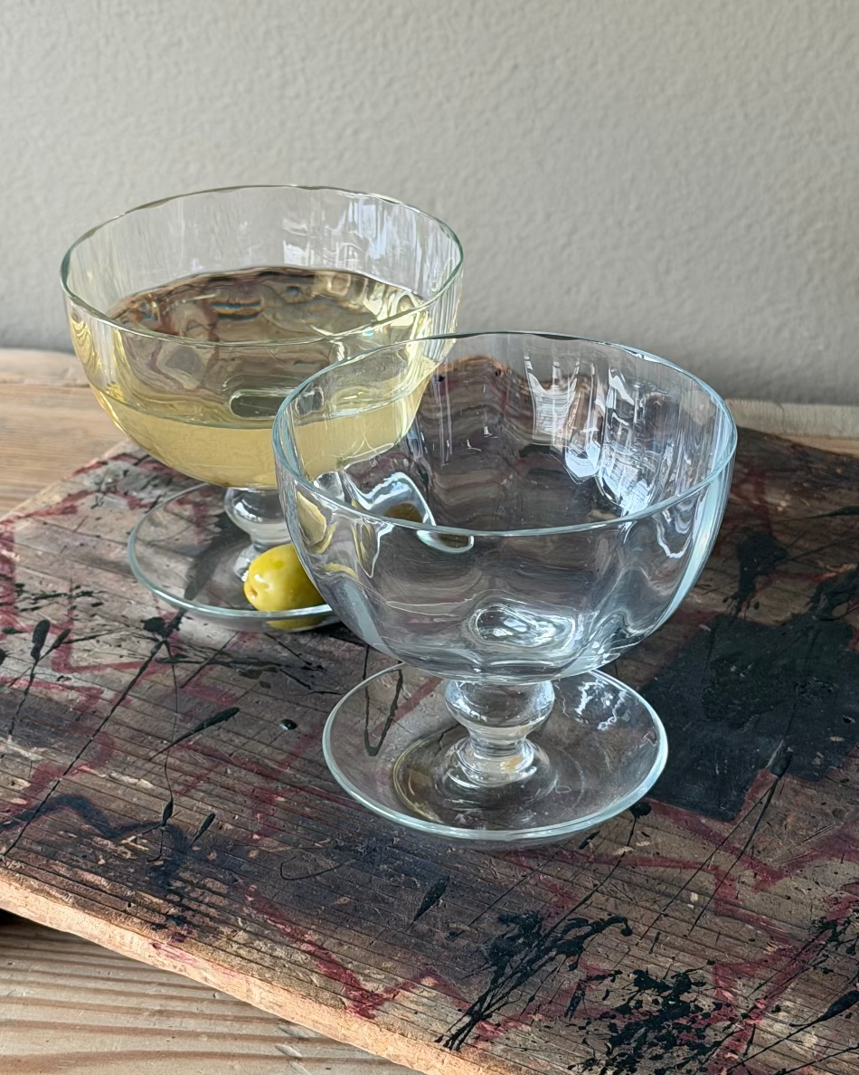 Set/8 Martini | Dessert Glasses