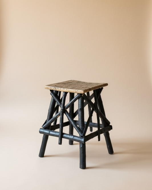 Painted Adirondack Side Table