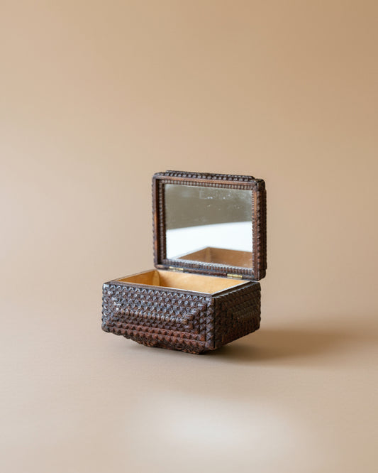 Tramp Art Vanity Box